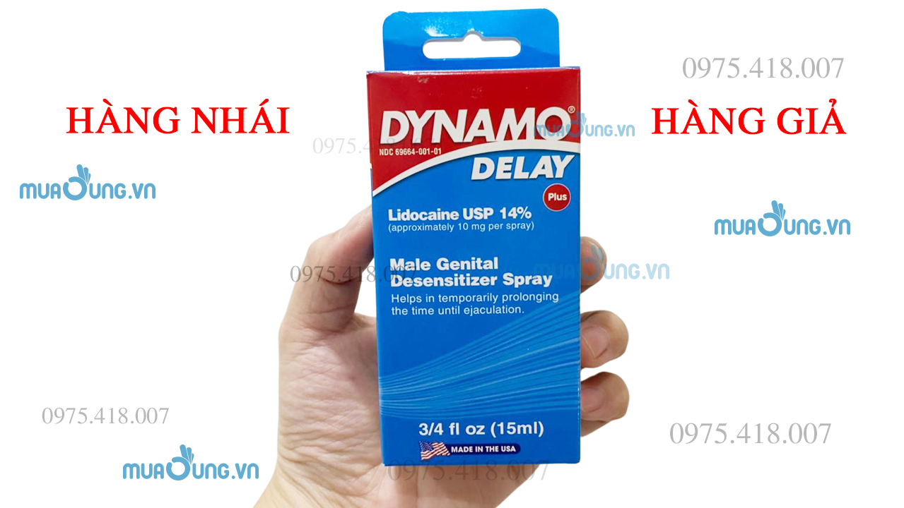 dynamo delay hàng giả