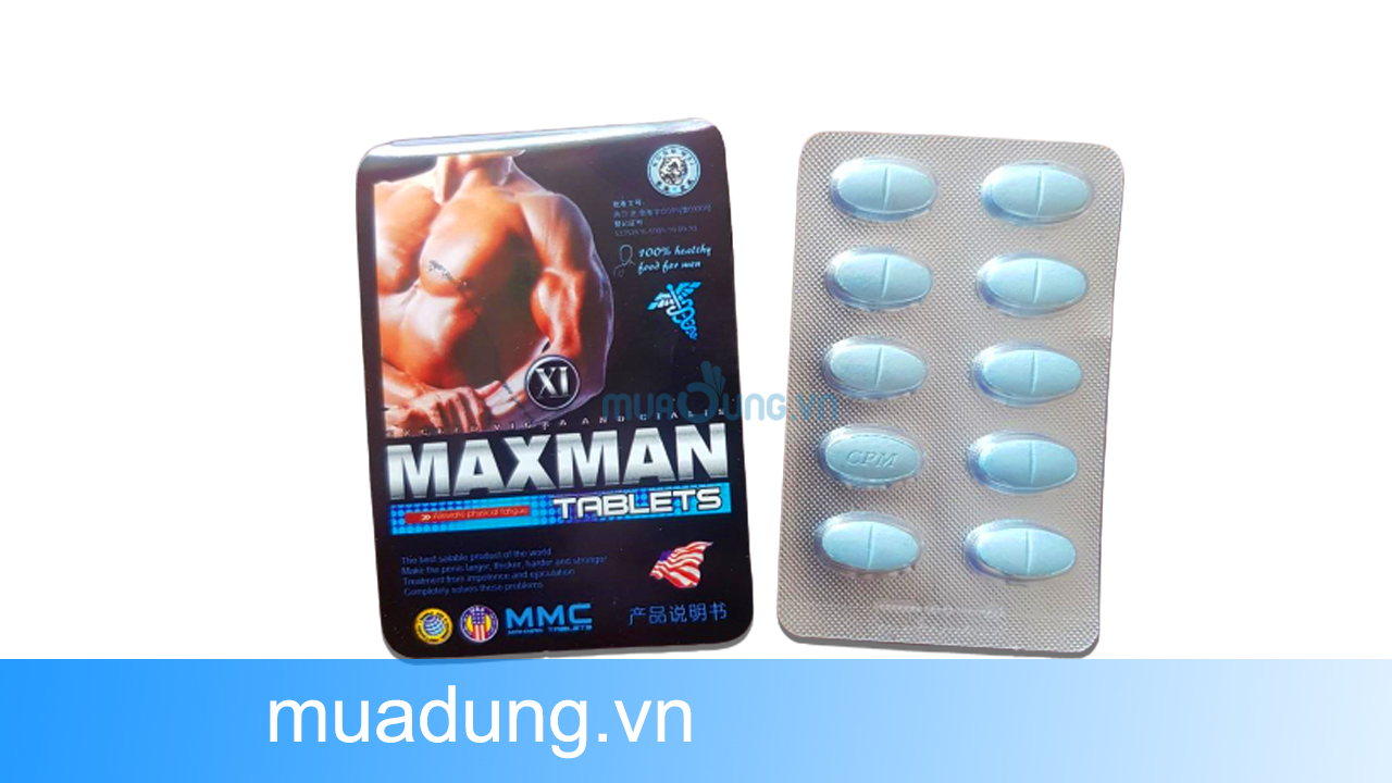 thuốc cường dương maxman