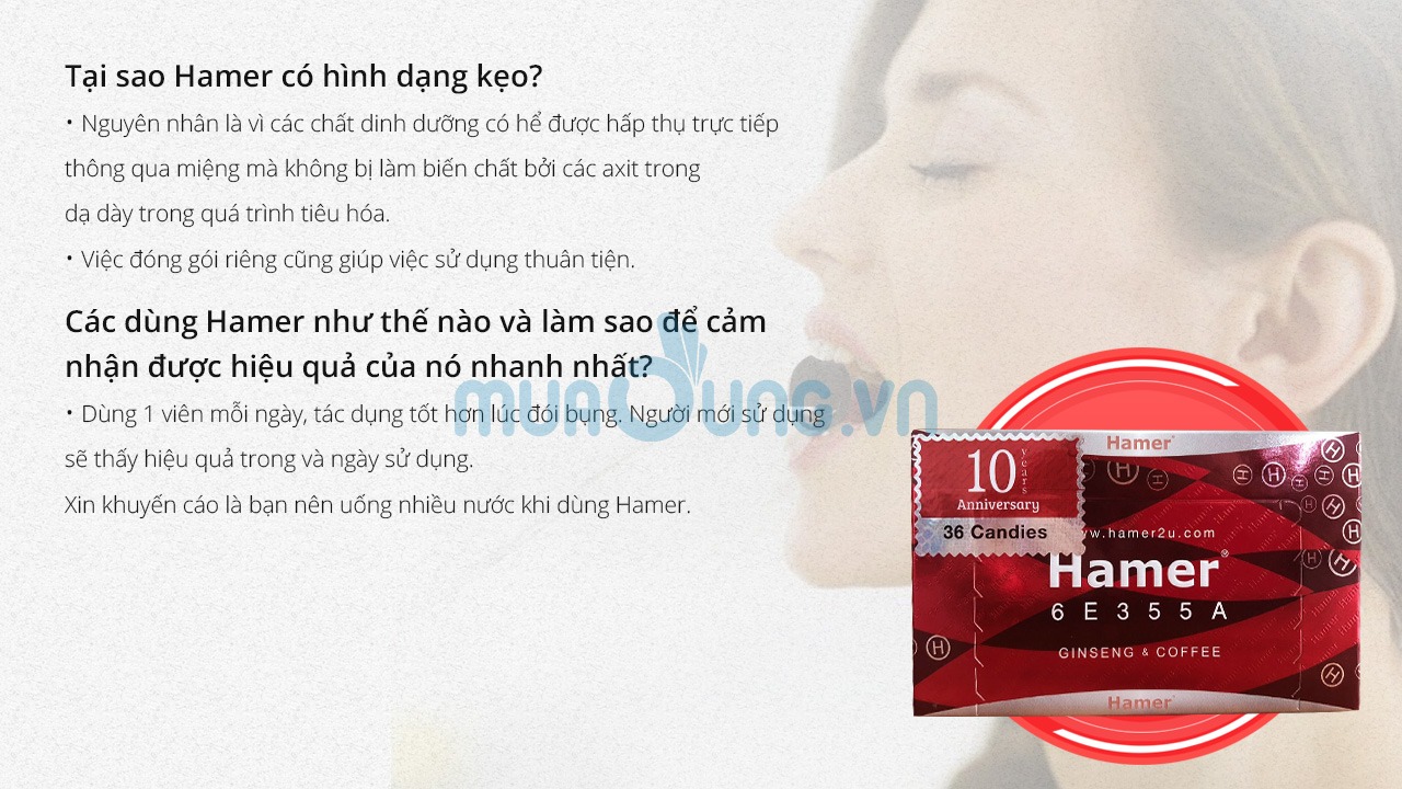 kẹo sâm hamer