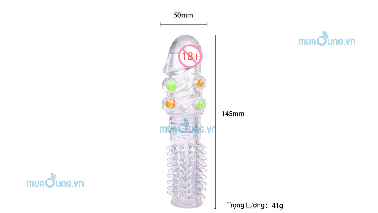 Bao cao su đôn dên đầu rồng có bi gai toàn thân