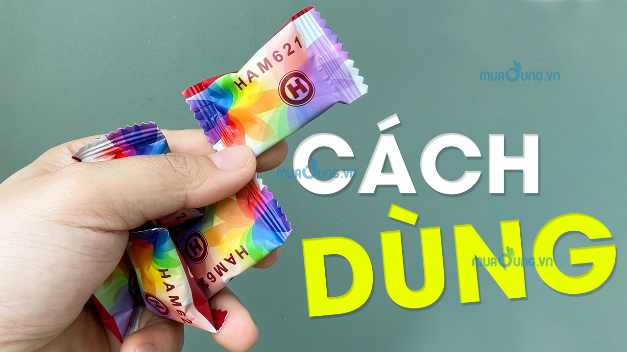 cách sử dụng kẹo sâm hamer