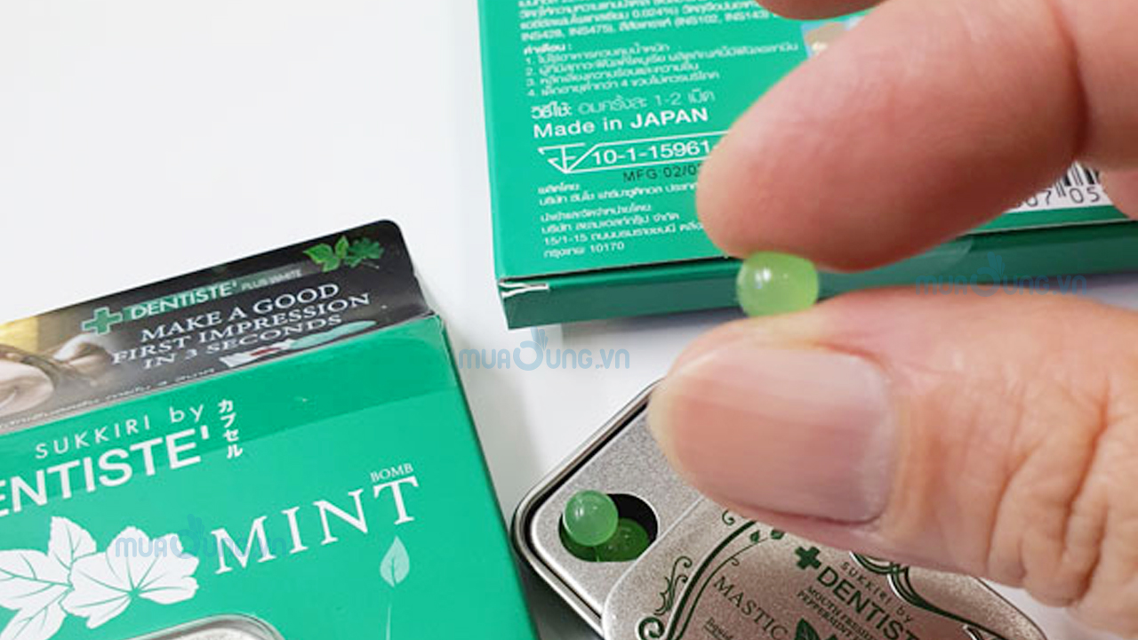 Kẹo ngậm phòng the BJ Love Mint