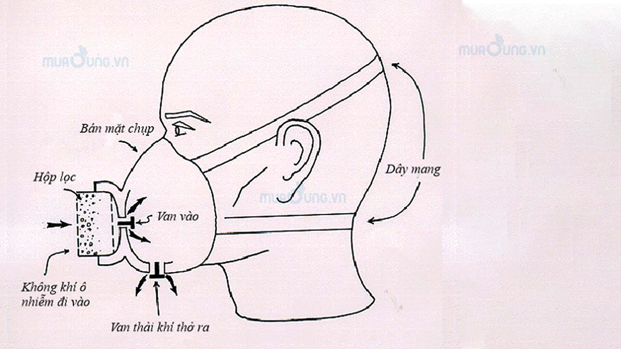 cách sư dụng mặt nạ phòng độc