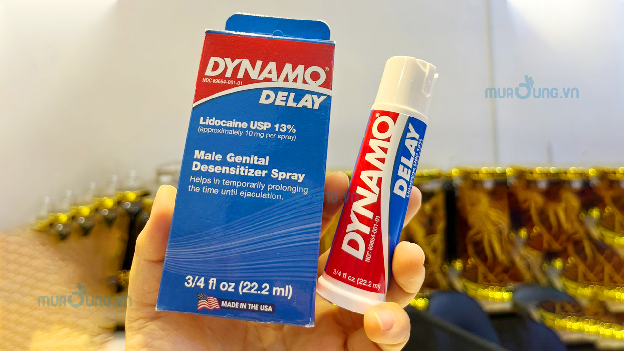 Chai Xịt Dynamo Delay 13% 22.2ml USA