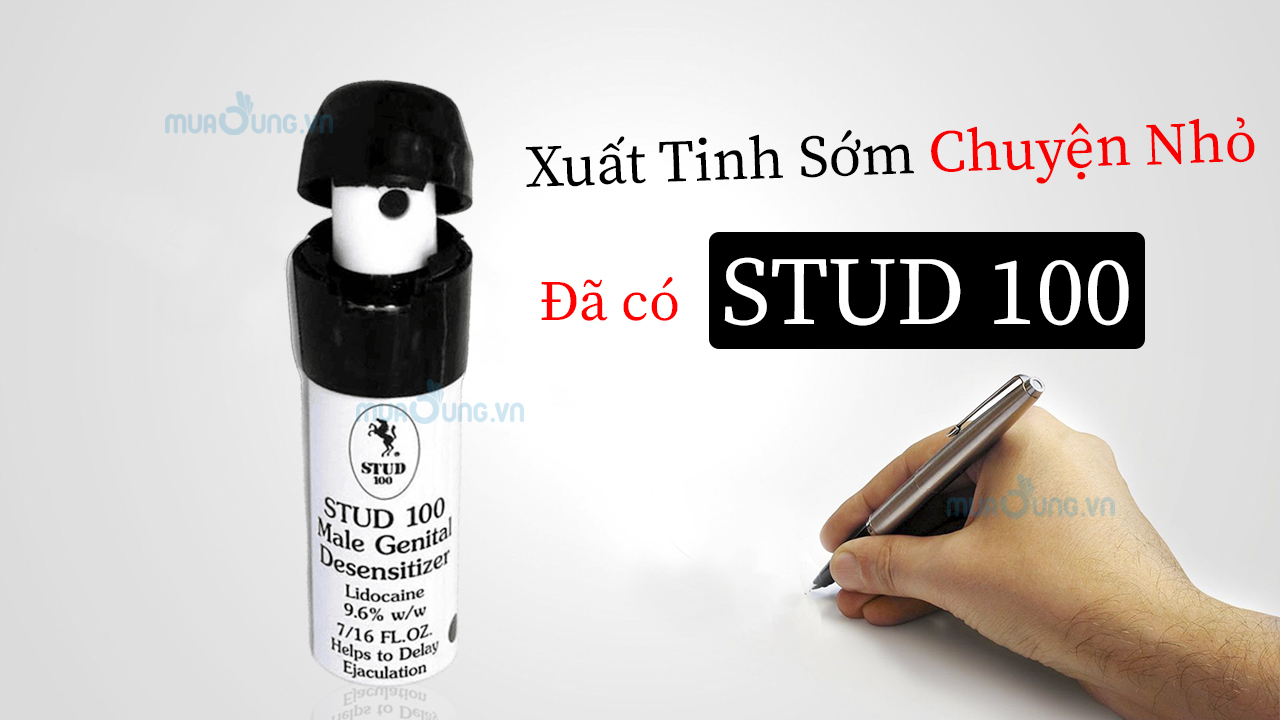 chai xịt lâu stud 100