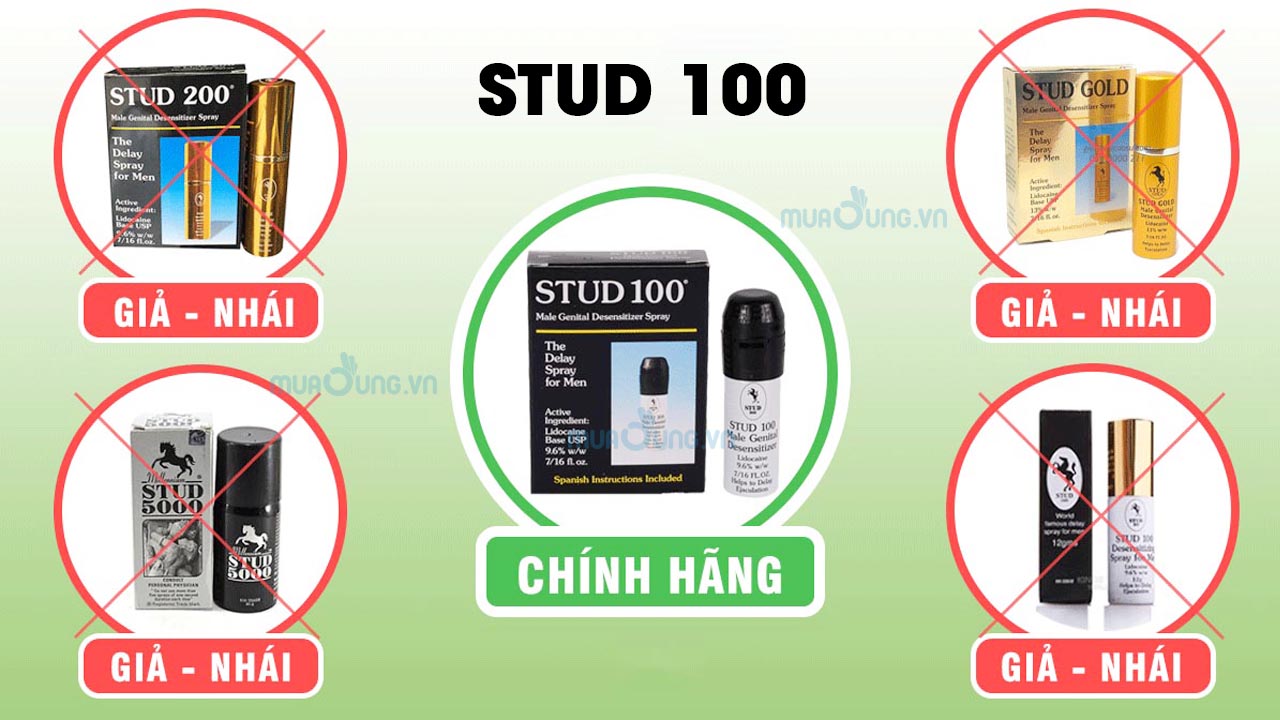 Chai xịt lâu ra stud 100