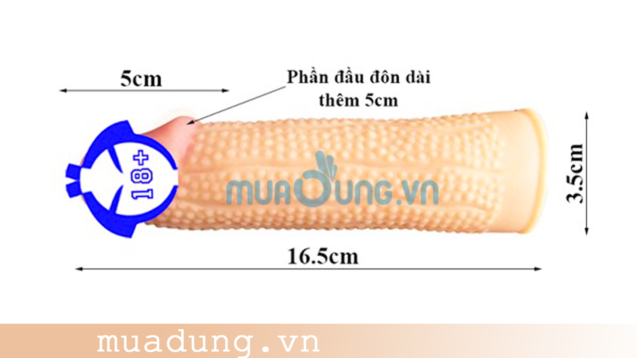 bao đôn dên silicon 5 phân Maxman