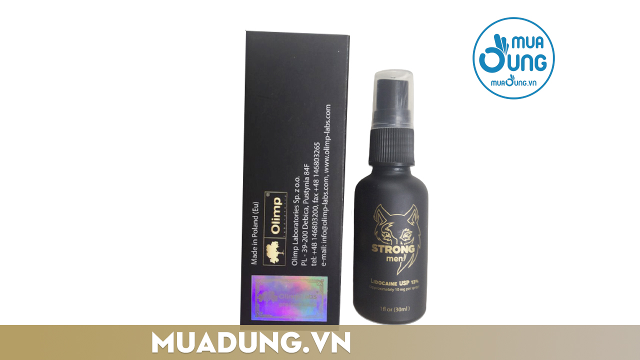 Chai xịt chống xuất tinh Strong Men