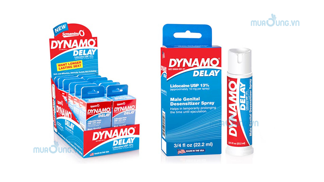 chai xịt chống xuất tinh sớm Dynamo Delay