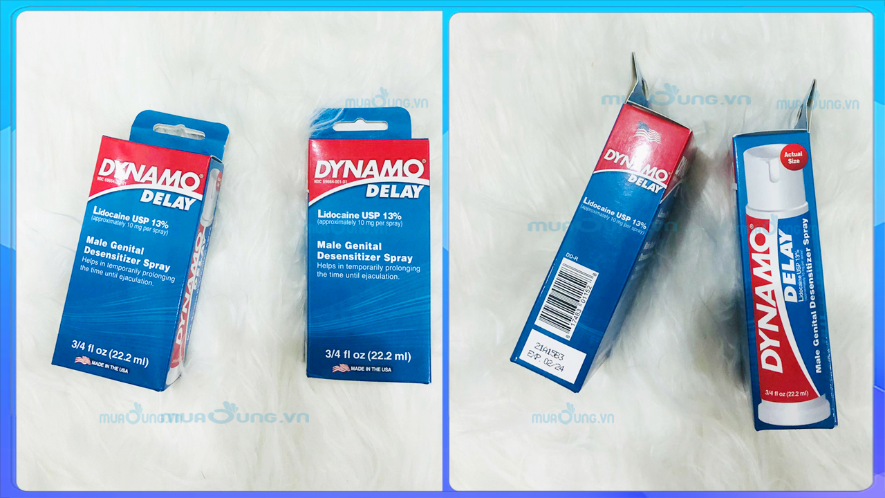 Chai Xịt Chống Xuất Tinh Sớm Dynamo Delay