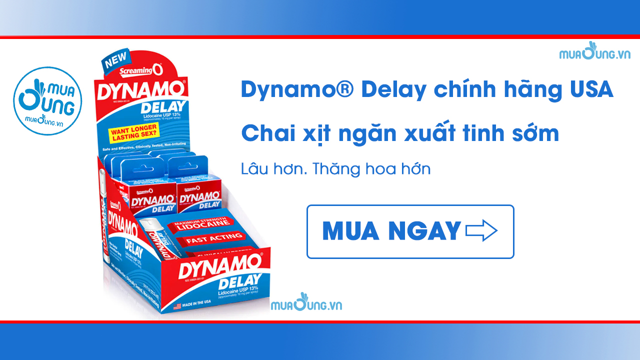 Dynamo Delay chính hãng USA chai xịt ngăn xuất tinh sớm