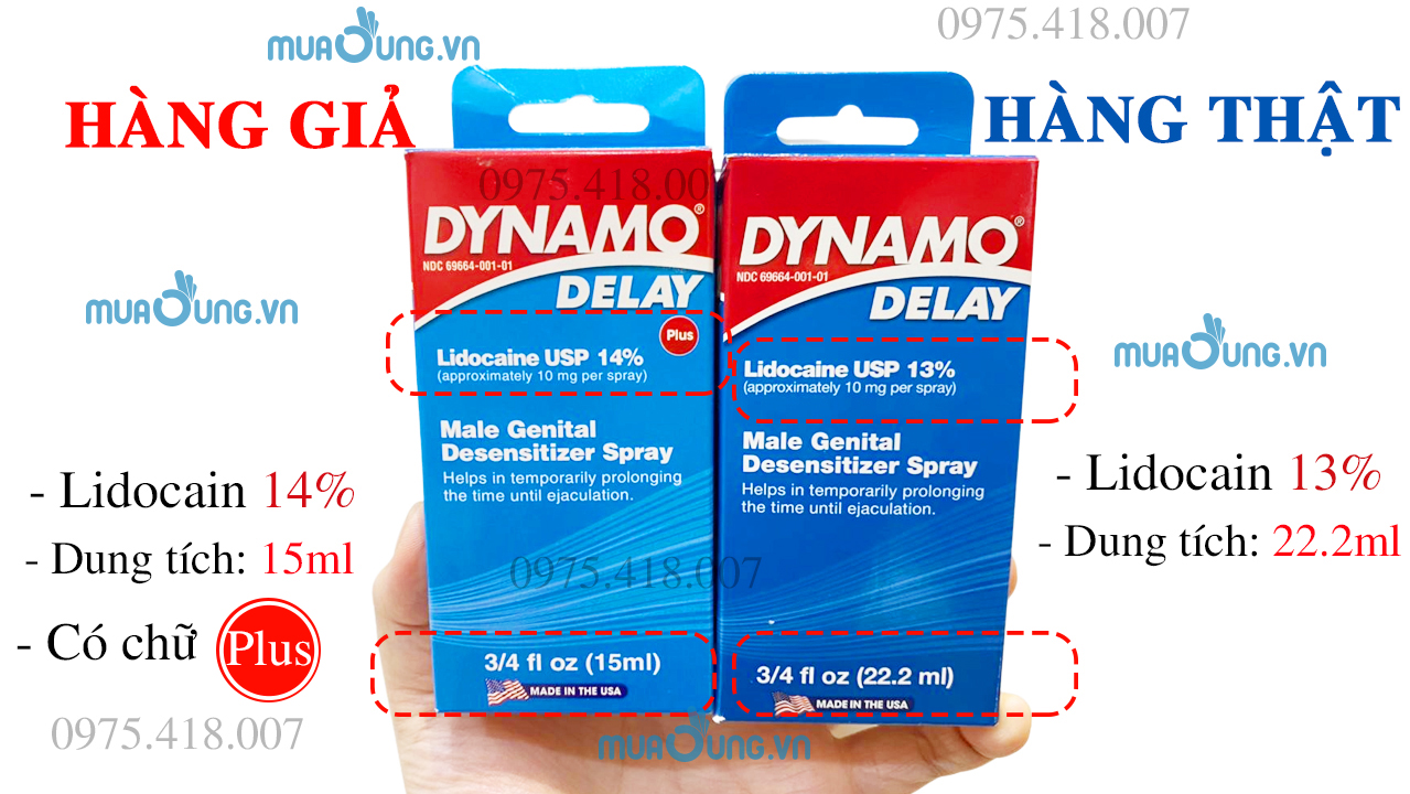 dynamo delay thật giả