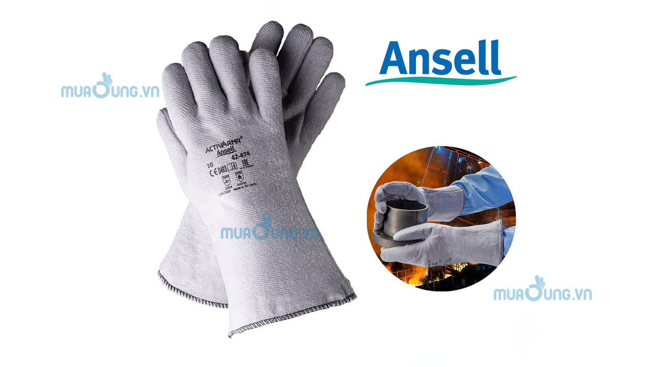 Găng tay chịu nhiệt Ansell 42-474