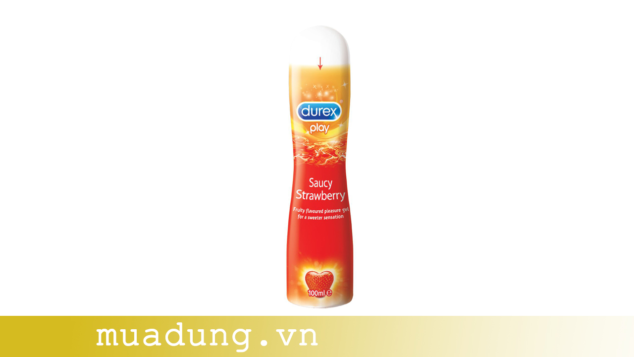 Gel bôi trơn Durex Play Strawberry.