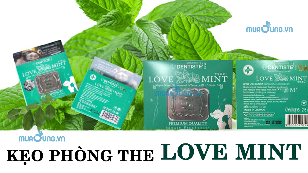 Kẹo BJ Phòng The Love Mint - Kẹo Ngậm BJ Love Mint Thái Lan Chính Hãng
