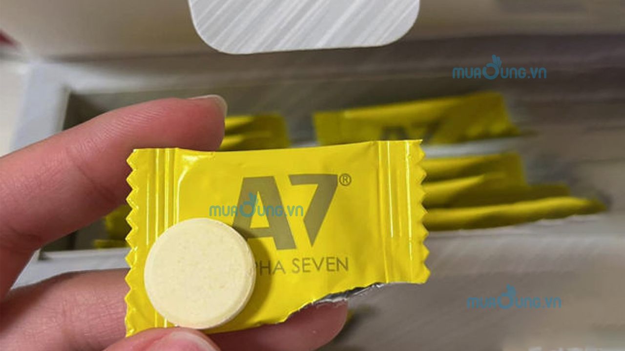 Kẹo ngậm tăng cường sinh lý Mỹ A7 Alpha Seven