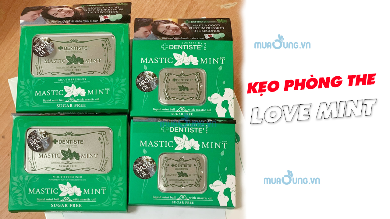 KẸO PHÒNG THE LOVE MINT