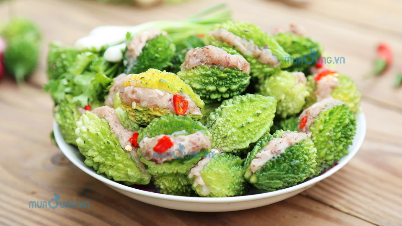 khổ qua rừng nấu thịt