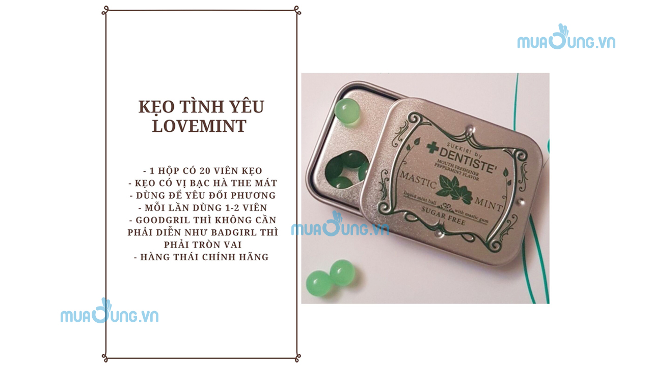 kẹo love mint