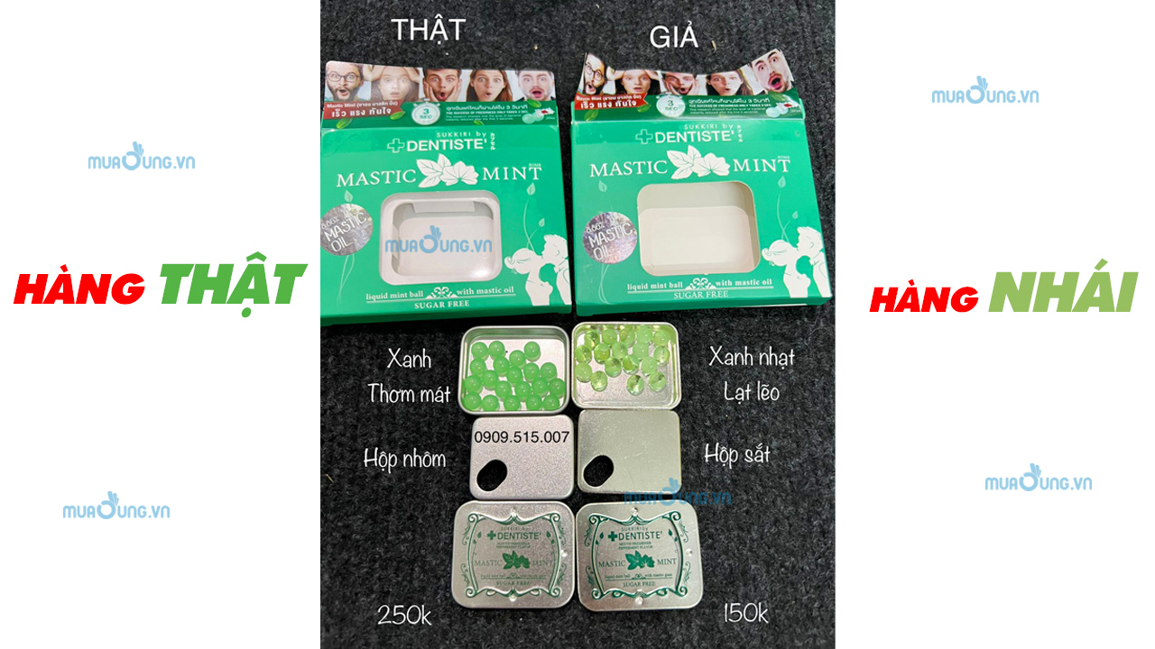 kẹo love mint nhái giả