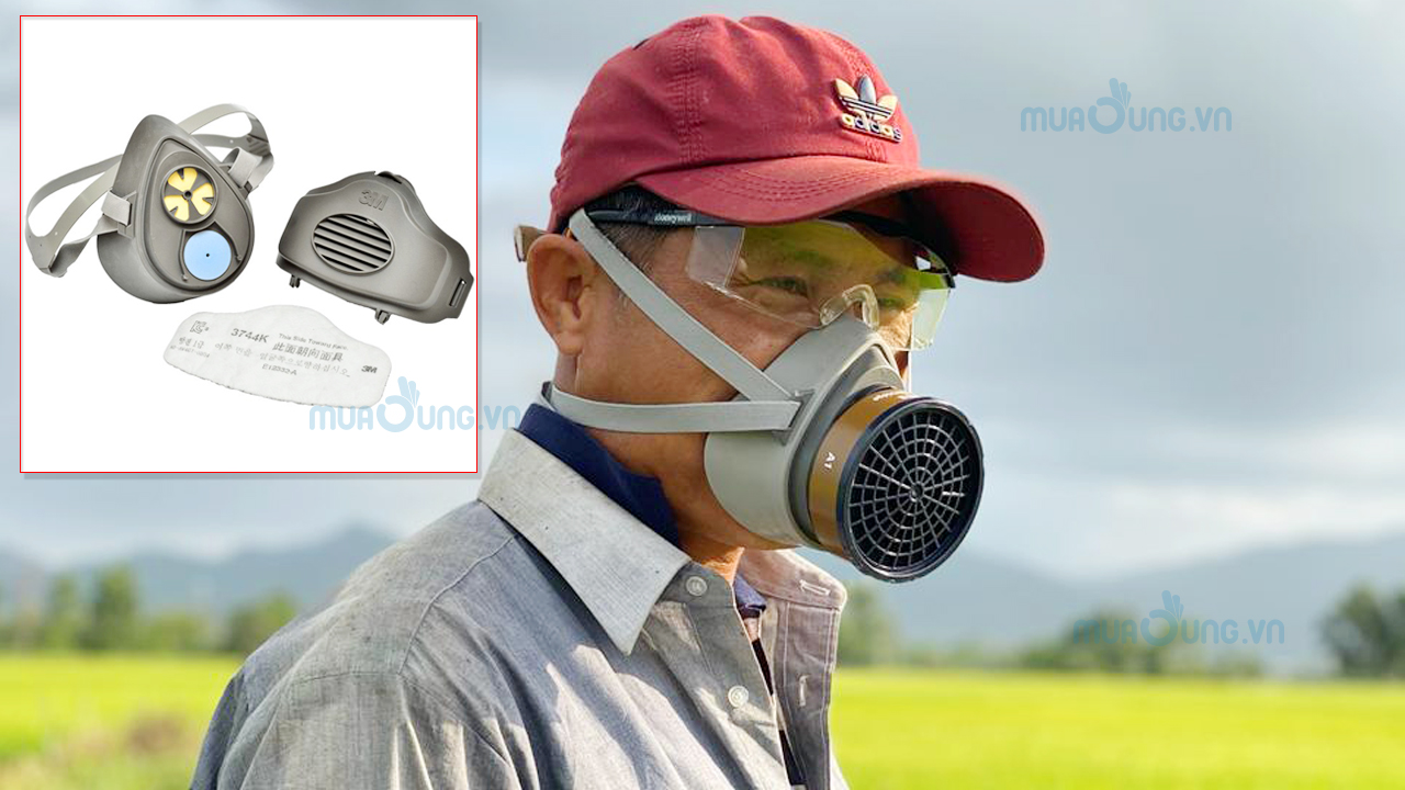  Mặt nạ 3M 3100 và 3M 3200 Mỹ