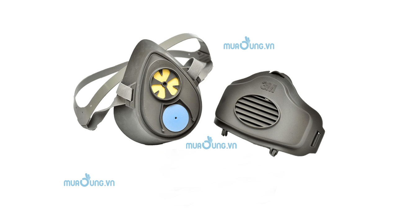 Bộ Mặt Nạ Chống Độc 3M 3100/3200 kèm phụ kiện đầy đủ