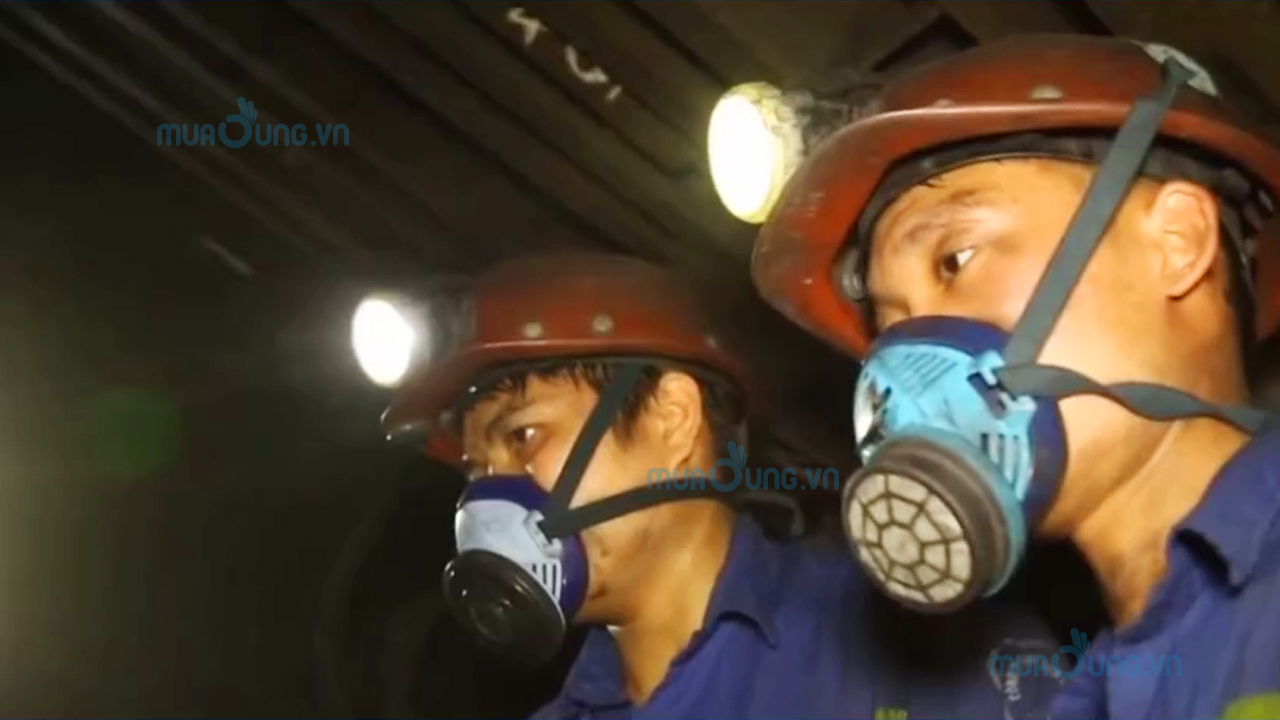 mặt nạ chống hơi độc khai thác mỏ