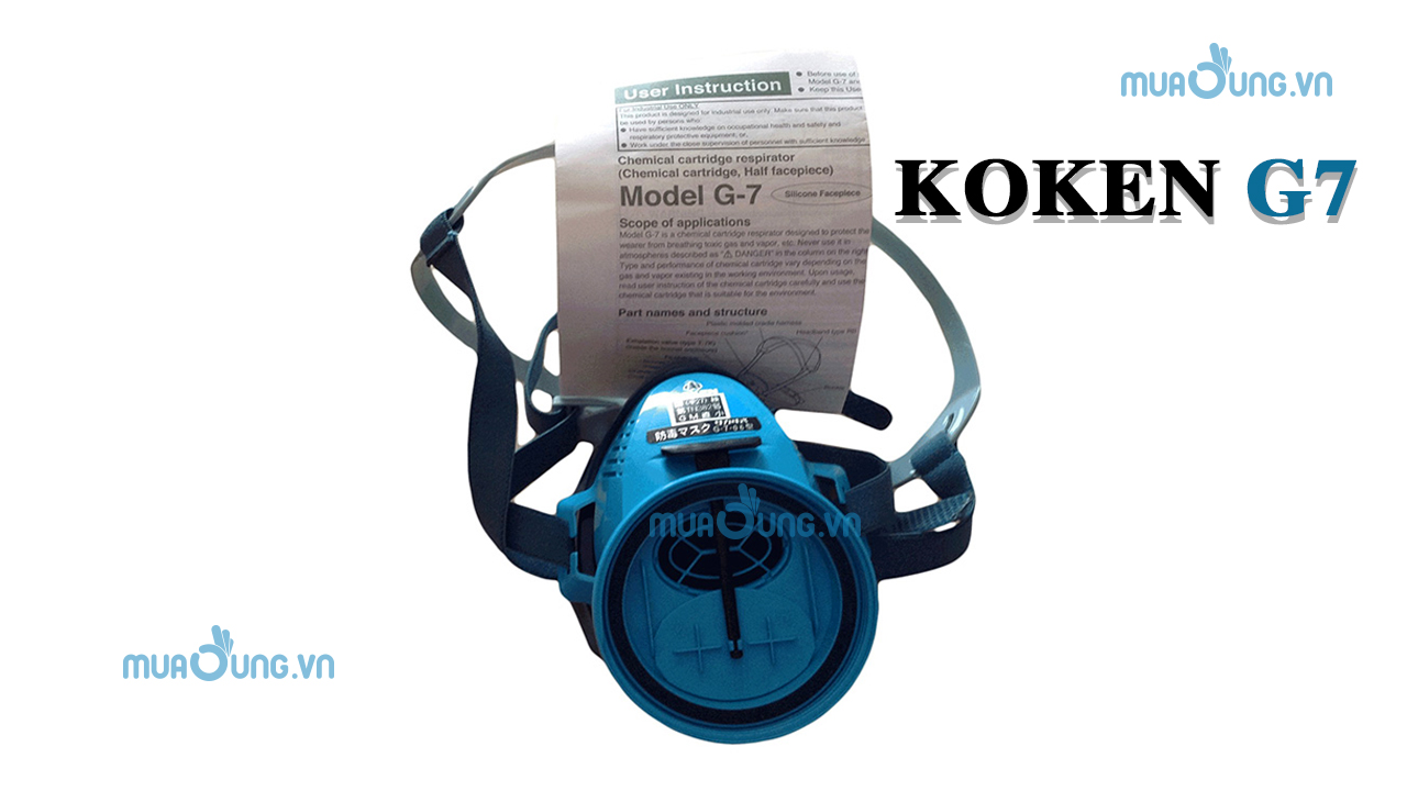 Mặt nạ phòng độc Koken G7