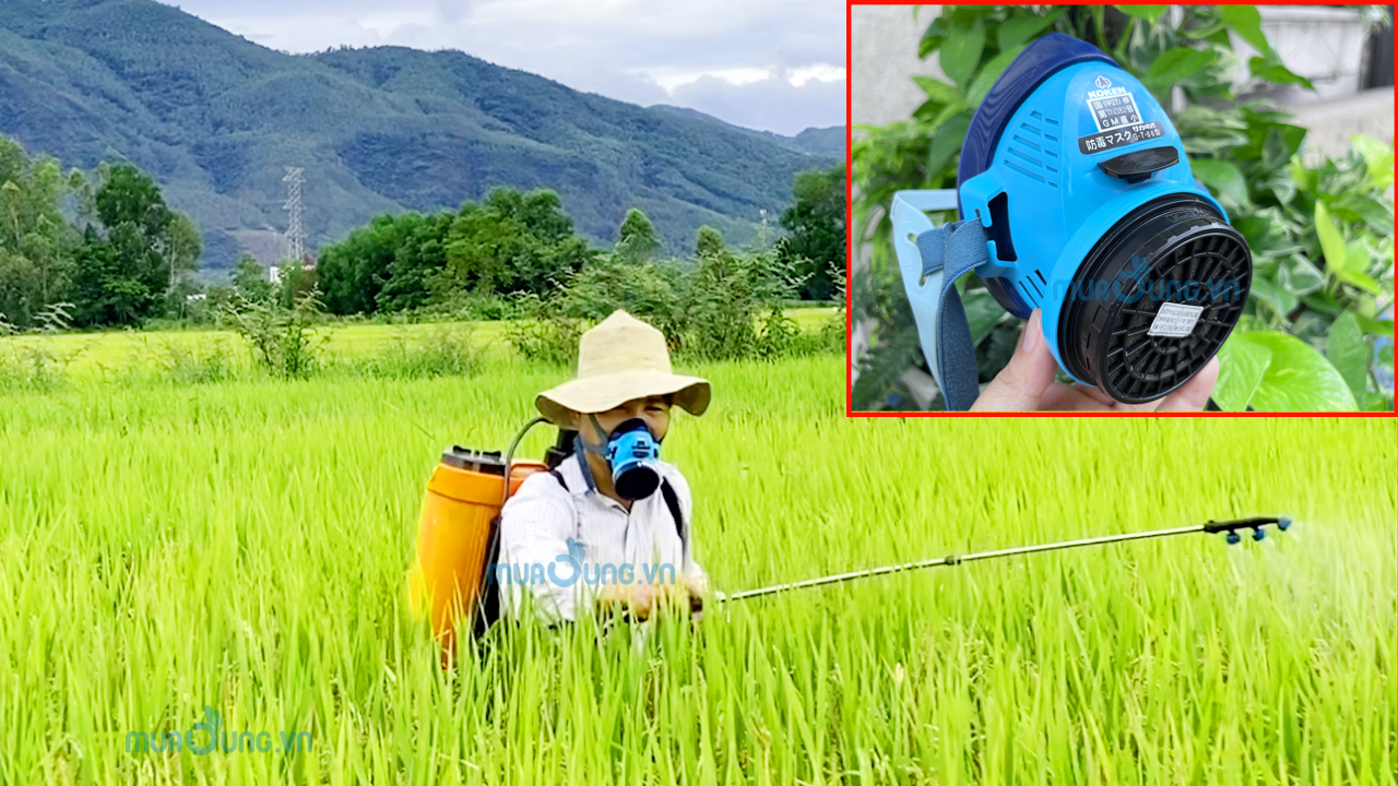 Đặc trưng của mặt nạ phun thuốc trừ sâu
