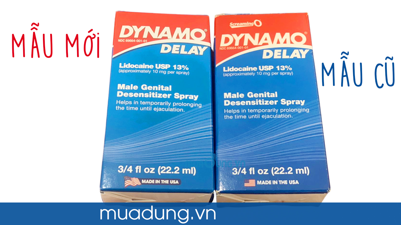 dynamo delay mẫu mới nhất 2021