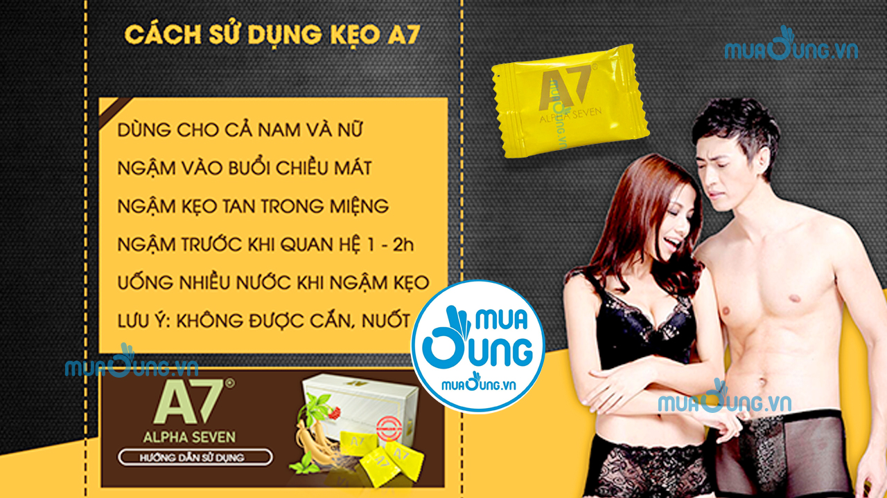 cách sử dụng kẹo a7