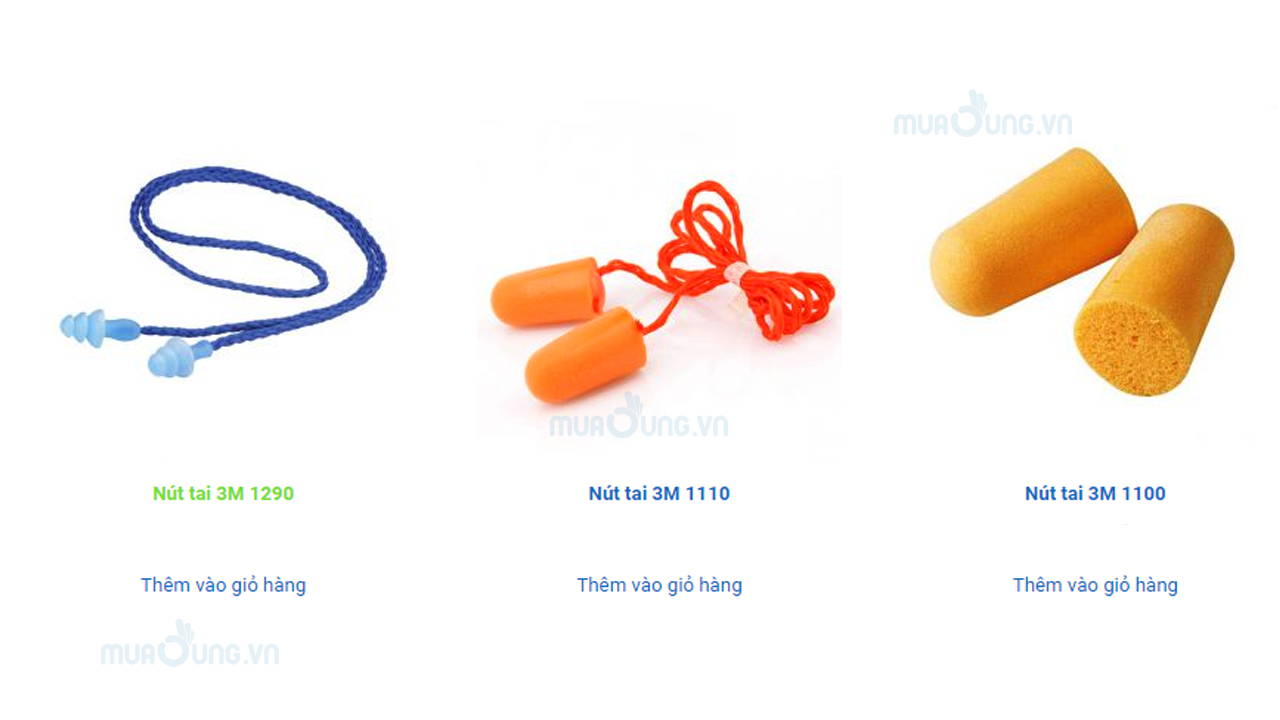 So sánh chụp tai chống ồn vs nút tai