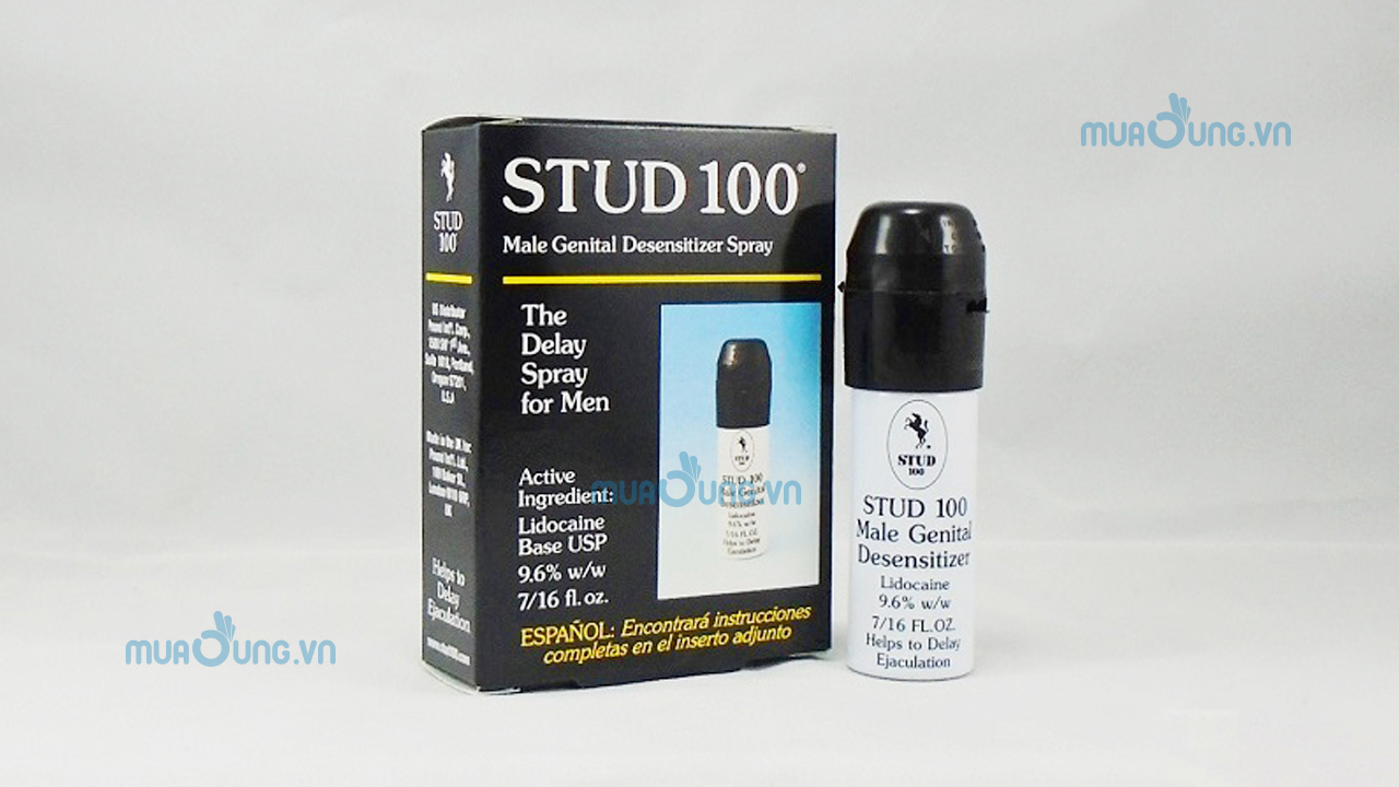Stud 100 Chai Xịt Chống Xuất Tinh Sớm, Kéo Dài Thời Gian Quan Hệ