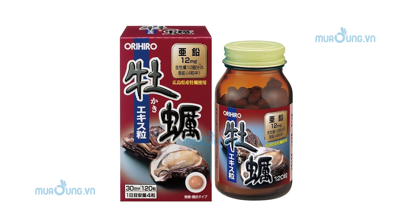 VIÊN UỐNG TINH CHẤT HÀU TĂNG CƯỜNG SINH LÝ ORIHIRO 120 VIÊN