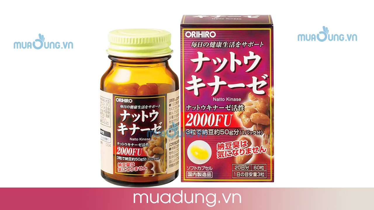 Thuốc chống đột quỵ của Nhật Bản Nattokinase 2000FU
