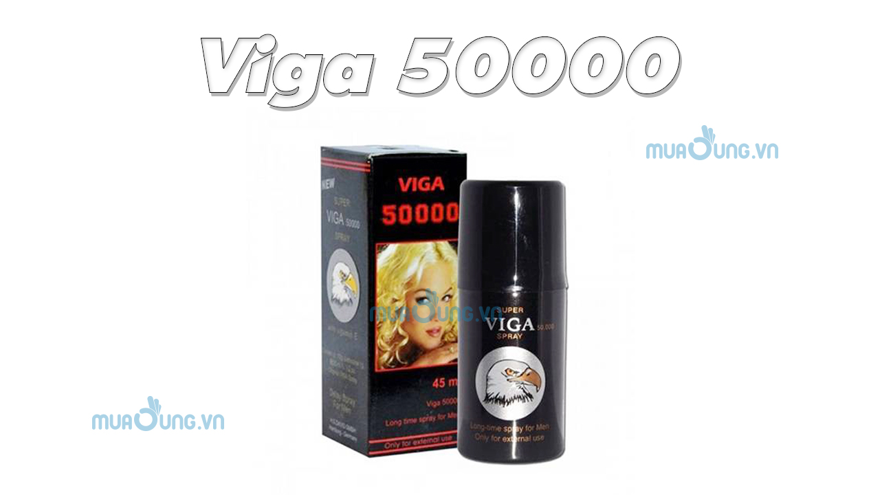 CHAI XỊT VIGA 50000 TRỊ YẾU SINH LÝ XUẤT TINH SỚM TỐT NHẤT HIỆN NAY