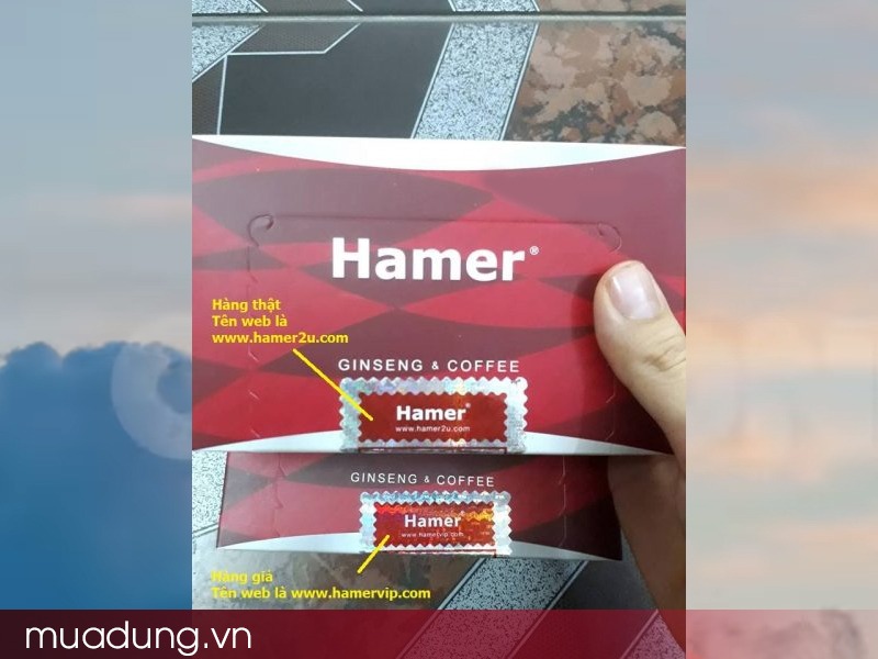 Phân biệt thật giả kẹo sâm hamer