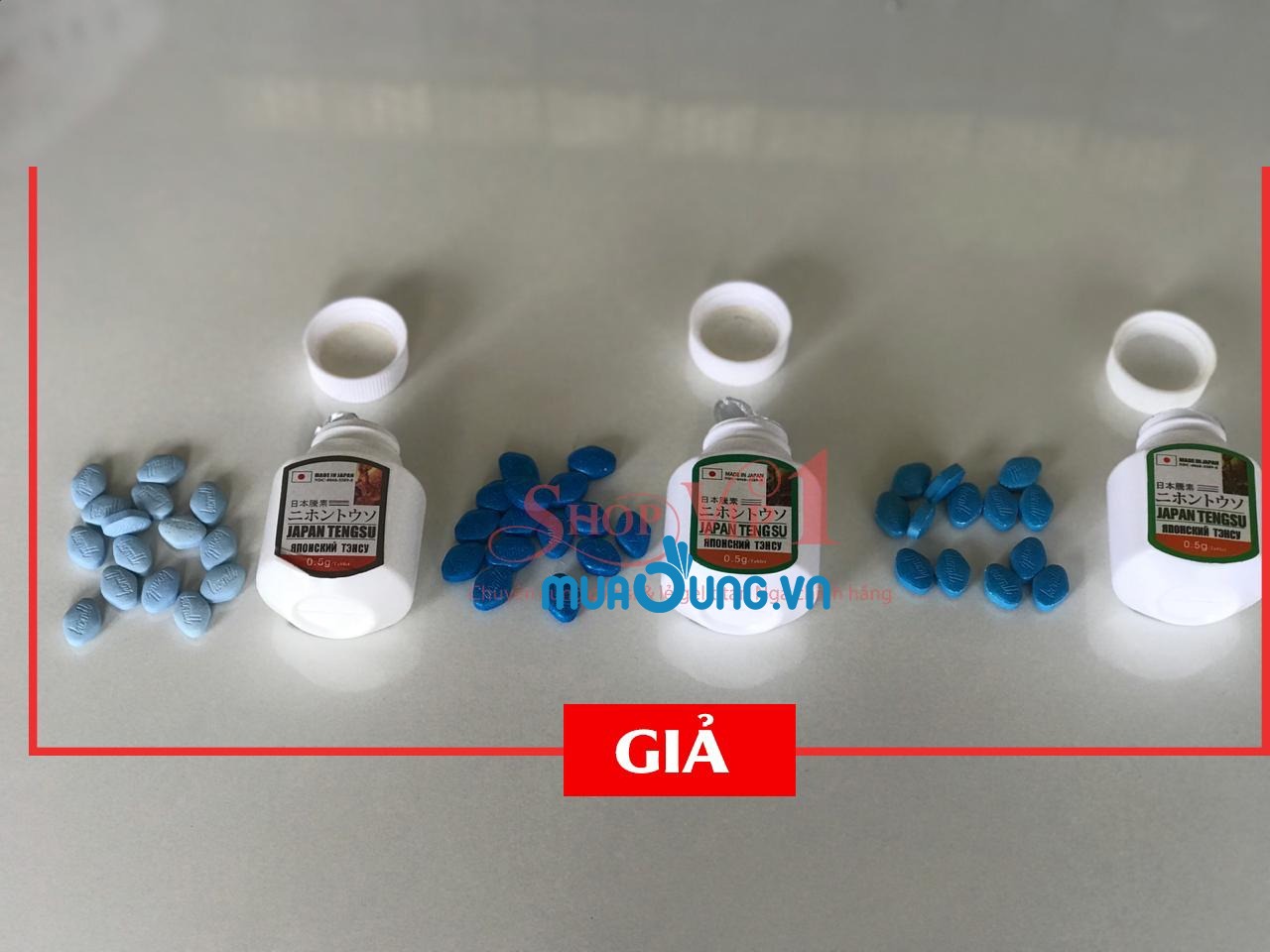 Thật giả thuốc cường dương nhật