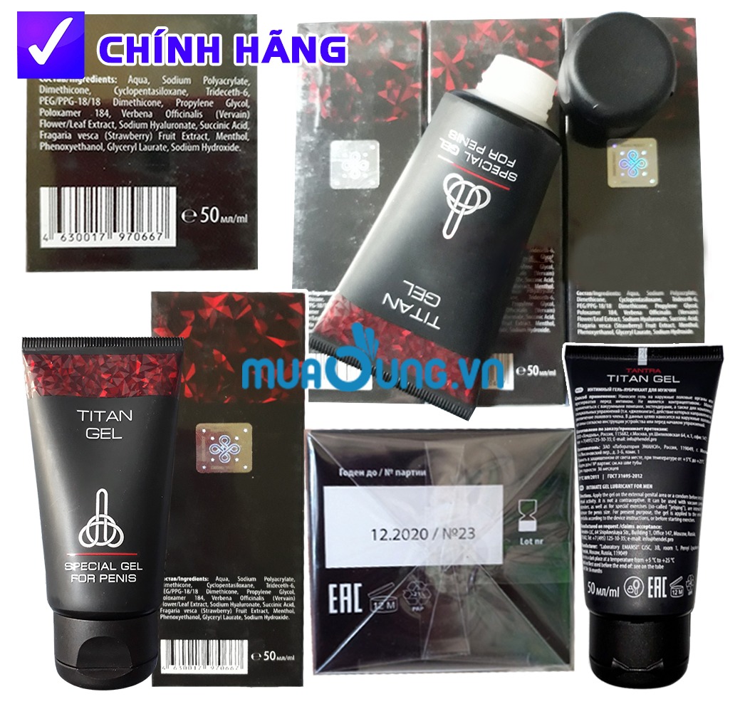 Gel titan nga chính hãng
