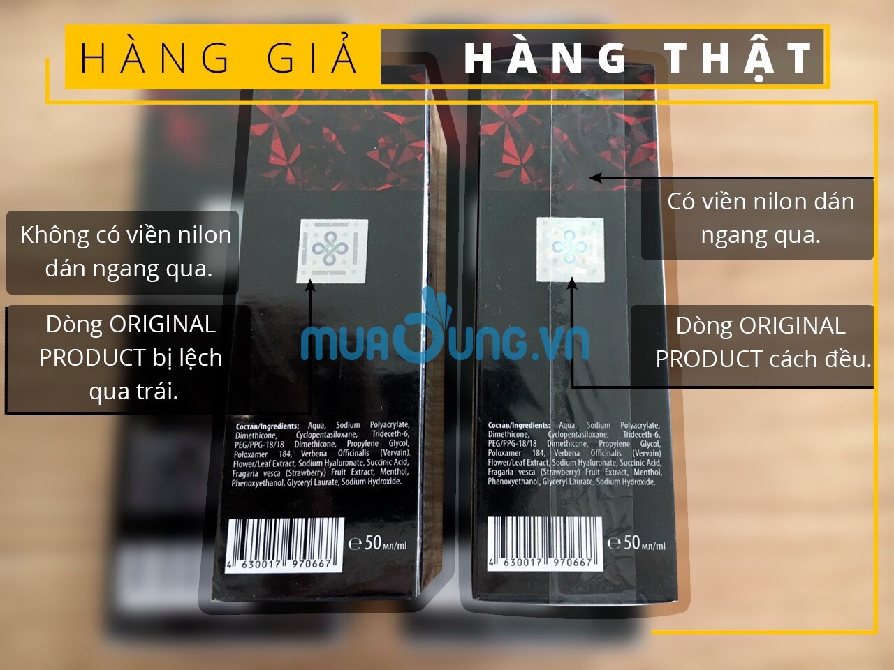 Phân biệt thật giả gel titan