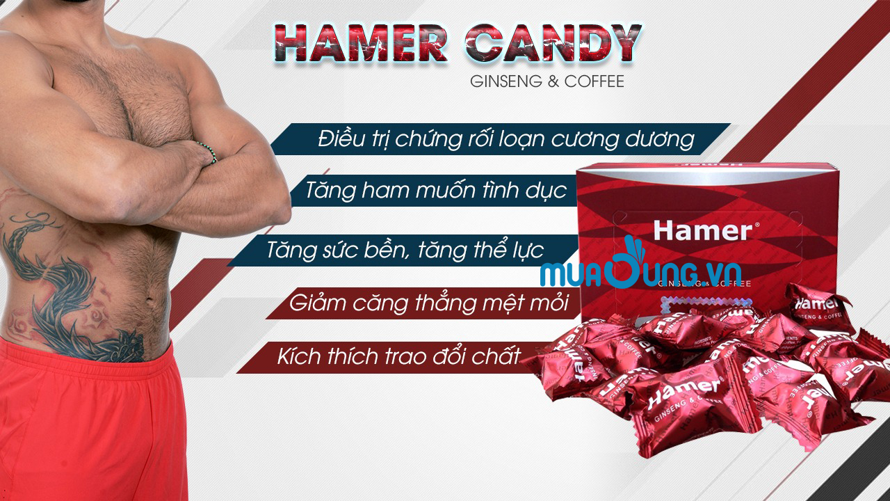 kẹo sâm hamer