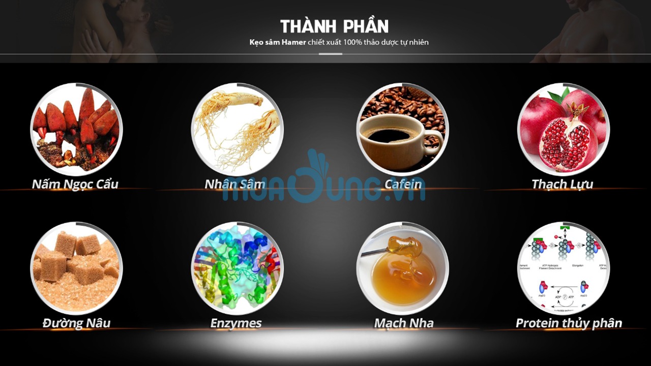kẹo sâm hamer chính hãng