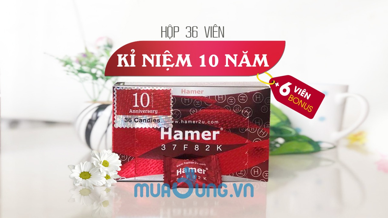 Kẹo sâm hamer chính hãng mỹ