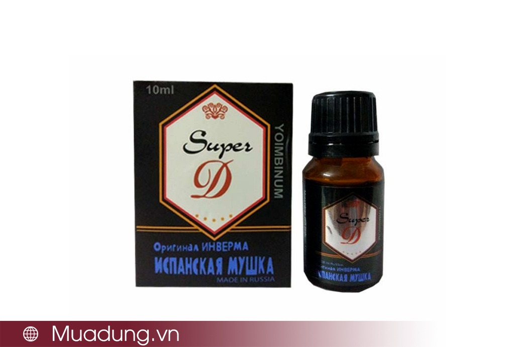 THUỐC KÍCH DỤC NỮ CAO CẤP SUPER D DẠNG NƯỚC