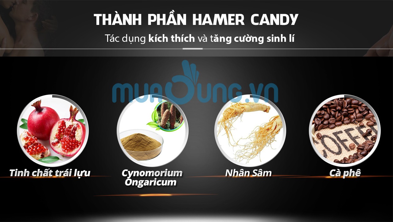 THÀNH PHÂN KẸO SÂM HAMER