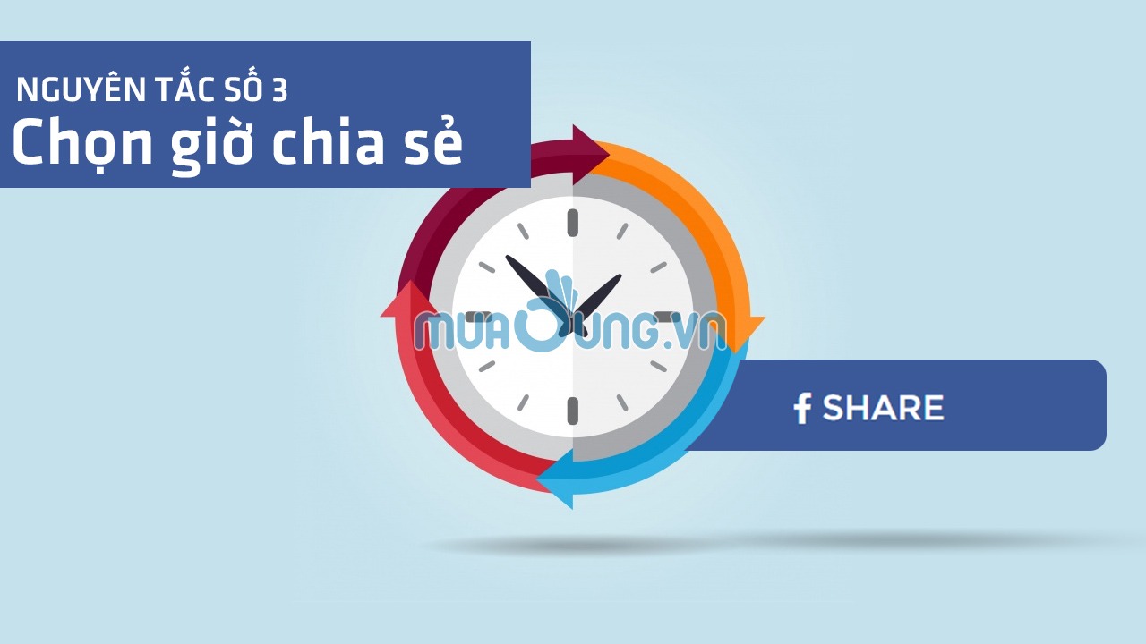 chọn giờ chia sẻ