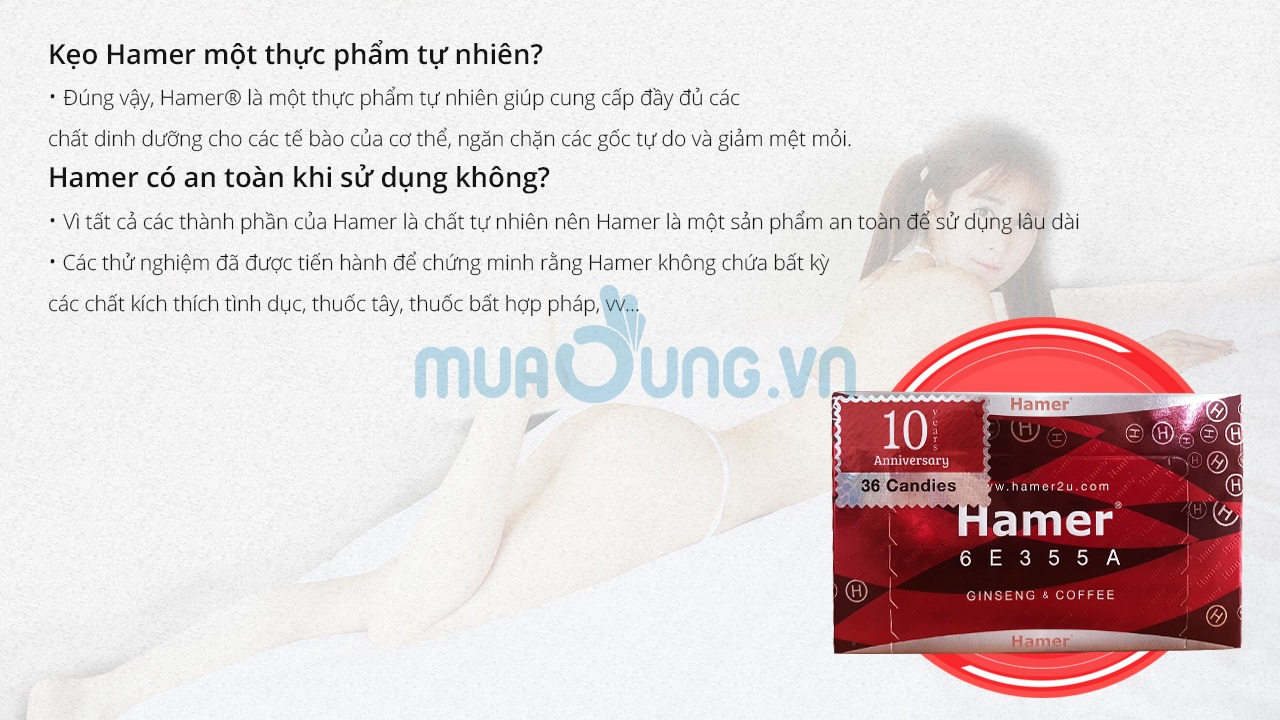 kẹo sâm hamer