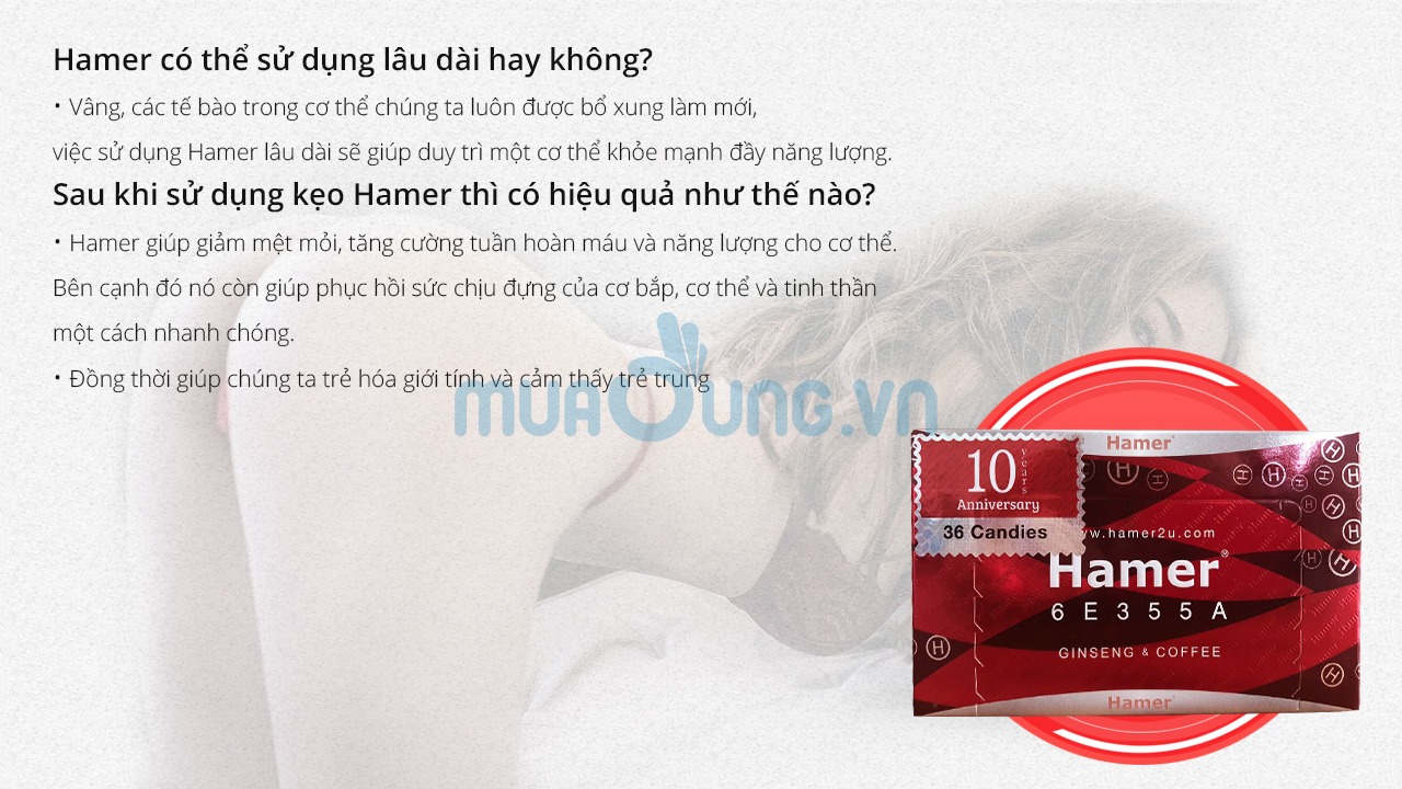 kẹo sâm hamer
