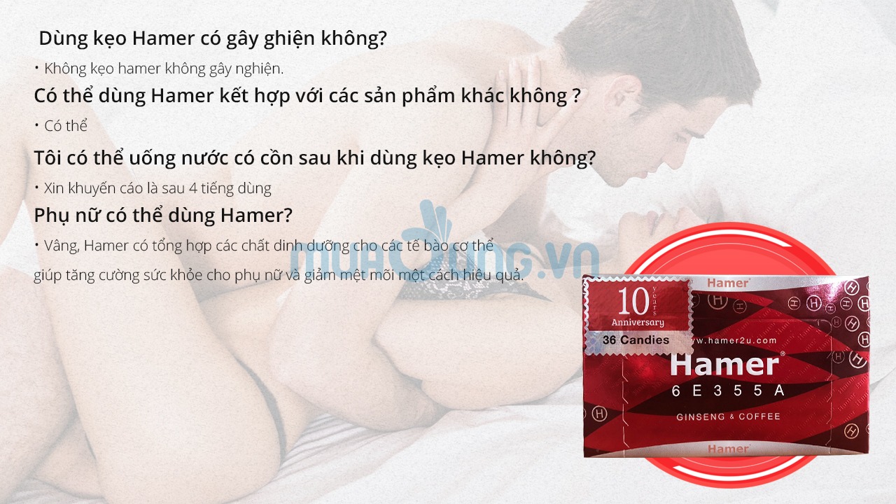 kẹo sâm hamer