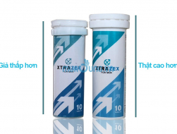 Hướng dẫn phân biệt thật giả viên sủi cường dương xtrazex